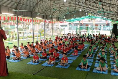 HỘI THI ” BÉ VỚI AN TOÀN GIAO THÔNG”