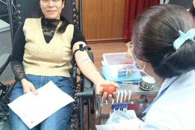 TRƯỜNG MẦM NON VĨNH HÀO THAM GIA HIẾN MÁU TÌNH NGUYỆN NĂM 2025