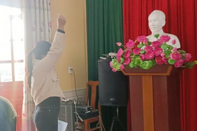 CHI BỘ TRƯỜNG MẦM NON VĨNH HÀO TỔ CHỨC LỄ KẾT NẠP ĐẢNG VIÊN MỚI