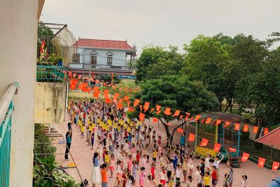 HOẠT ĐỘNG THỂ DỤC SÁNG TẠI TRƯỜNG MẦM NON VĨNH HÀO